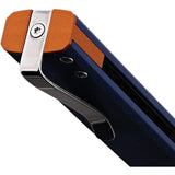 Fox CHNOPS Linerlock - Blue Aluminum Handle M390 Blade Everyday Carry Knife With Pocket Clip by Fox
