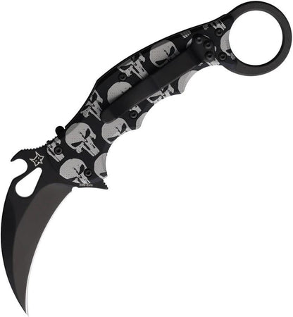 FOX Karambit Linerlock Skull FX 599 ALB-5 by FOX
