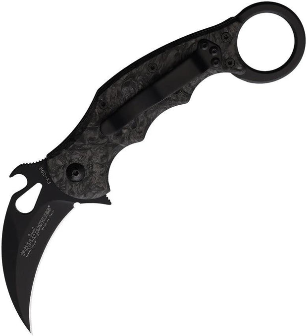 FOX Karambit Linerlock Fat CF FOX599CFF by FOX