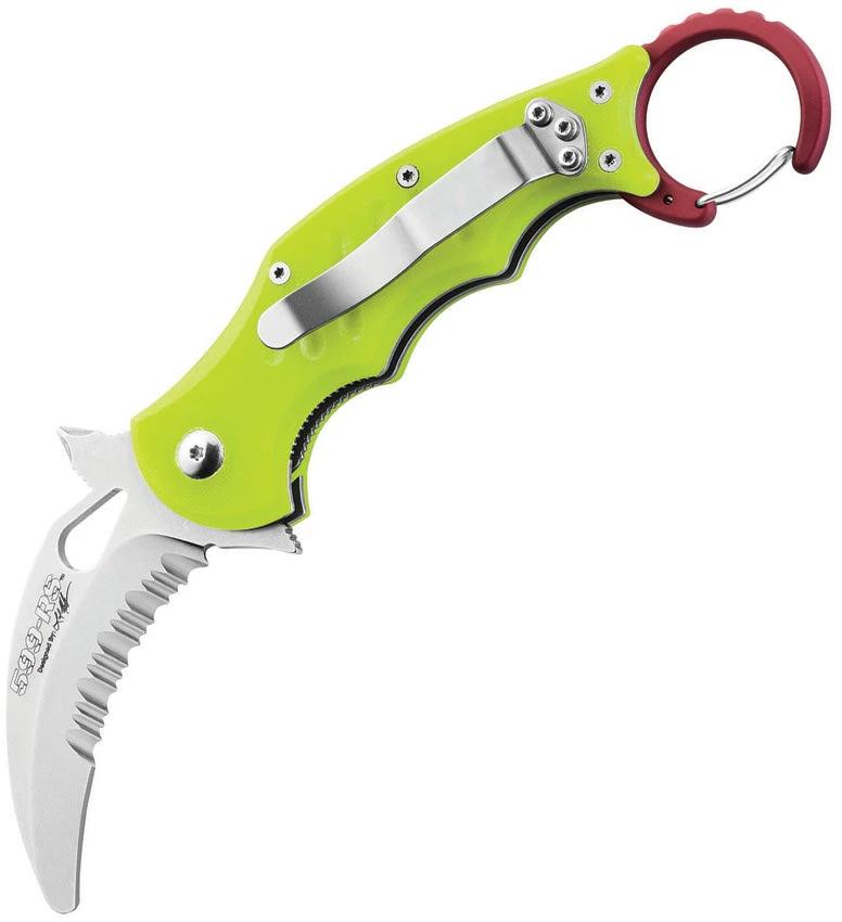 FOX Rescue Kerambit Linerlock FX-599 RSY by FOX