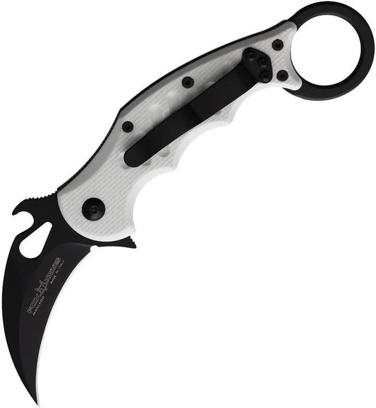 Fox Karambit Linerlock White G10 FX599W by Fox
