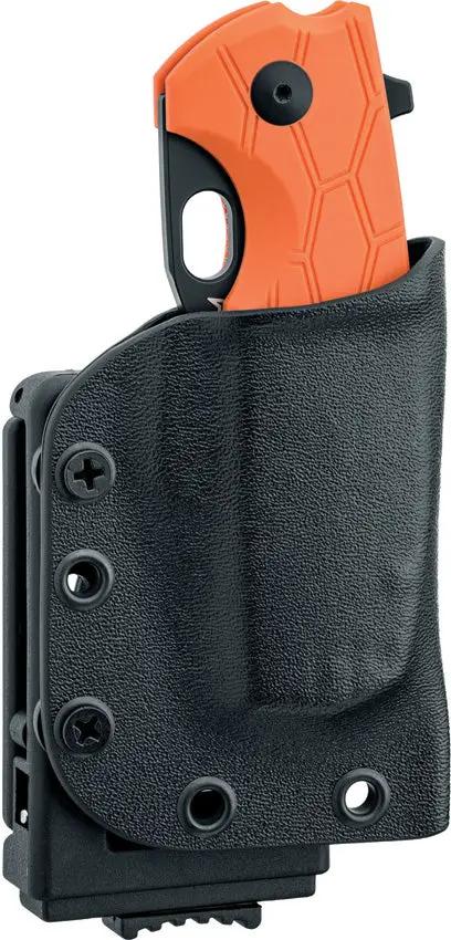 Fox Core Hunter Linerlock Orange - BeCUT Guthook Blade With Idroglider Coating And Orange FRN Handle by Fox