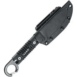 Fox Ferox Fixed Blade 02FX739 - Black G10 Handle With Magnetic Bit Storage And Clip by Fox