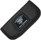 Fox ATCF Org Gangster Linerlock - MagnaCut 3.5 Inch Blade, Stonewash Finish, OD Green Canvas Micarta Handle by FOX