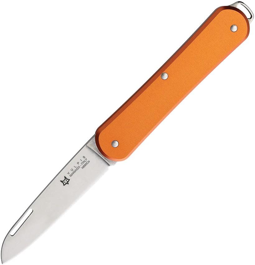 Fox Vulpis Folder Orange Handle FX-VP130OR by Fox