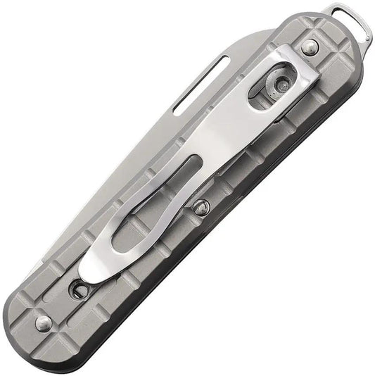 FOX Vulpis Folder Ti Grenade - Titanium Handle Knife With Bohler N690 Blade And Lanyard Hole by FOX