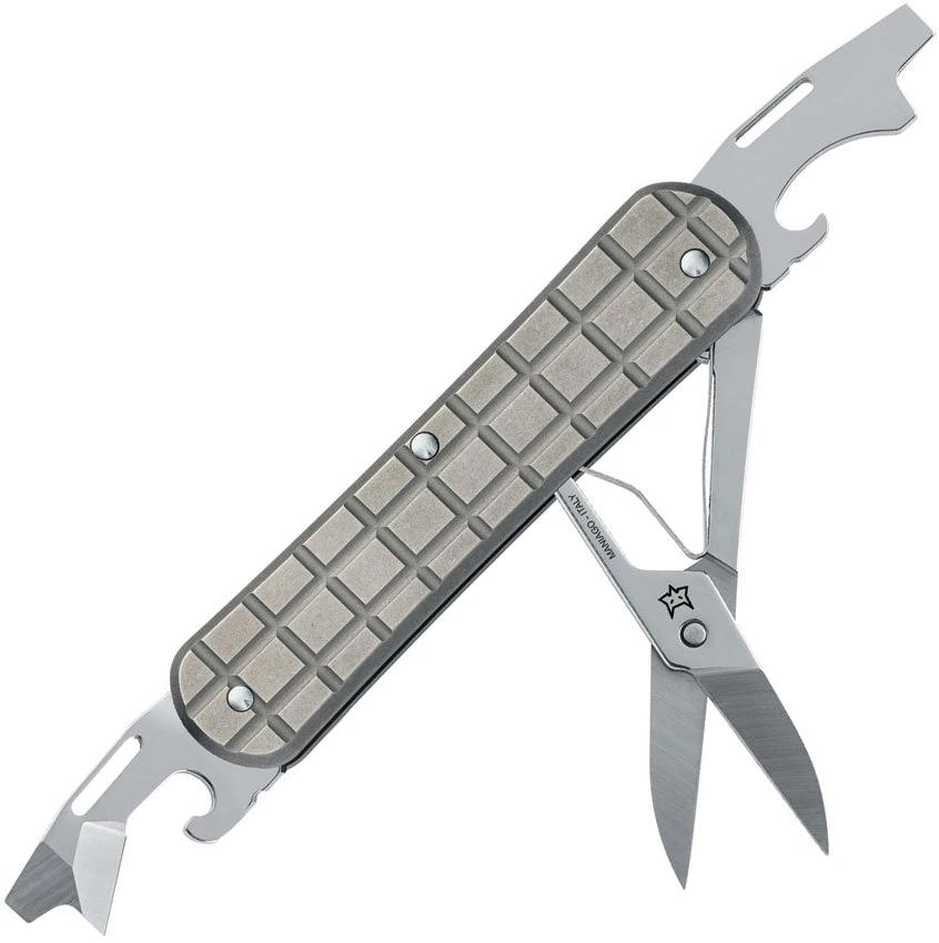Fox Vulpis Folding Knife Ti FX-VPGPW-130F3-TI by Fox