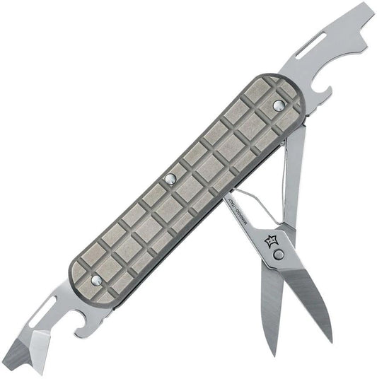 Fox Vulpis Folding Knife Ti FX-VPGPW-130F3-TI by Fox