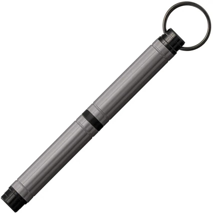 Fisher Space Pen Gray Backpacker Keyring Pen - Writes Upside Down, Under Water, and In Extreme Temperatures by Fisher Space Pen