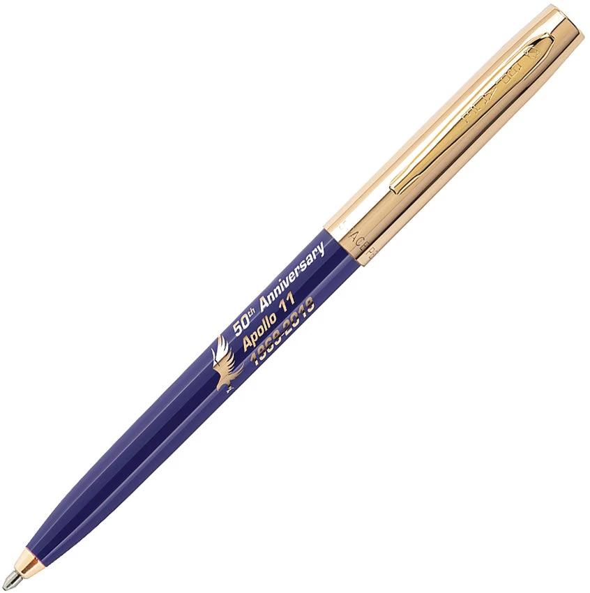 Fisher Space Pen Apollo 11 Cap-O-Matic Pen Blue S775G-50-BL by Fisher Space Pen