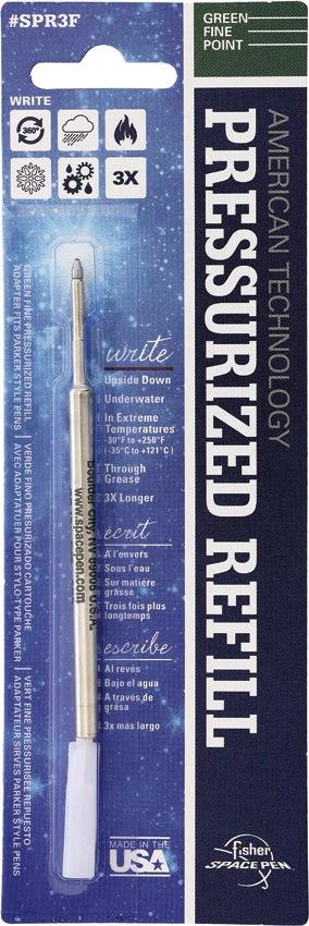 Fisher Space Pen Green Fine Ink Refill SPR3F by Fisher Space Pen
