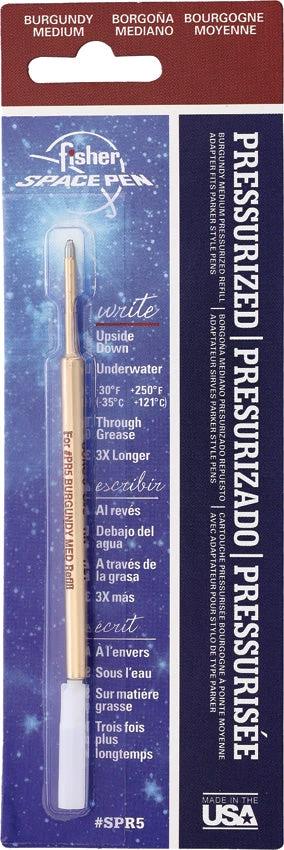 Fisher Space Pen Burgundy Medium Ink Refill SPR5 by Fisher Space Pen