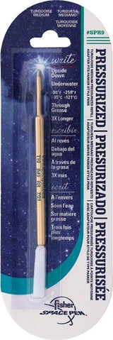Fisher Space Pen Turquoise Medium Ink Refill SPR9 by Fisher Space Pen