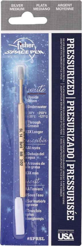 Fisher Space Pen Silver Medium Ink Refill SPRSL by Fisher Space Pen