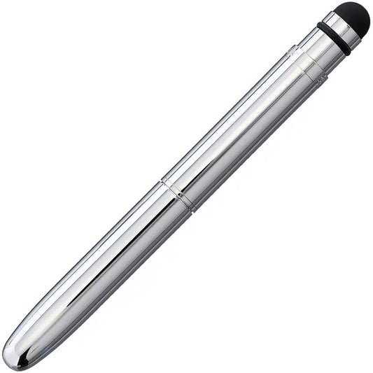 Fisher Space Pen Chrome Bullet Grip Pen With Stylus - Replaceable Stylus Tip For Mobile Devices by Fisher Space Pen