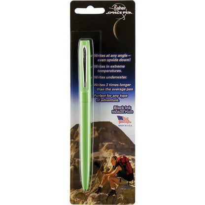 Fisher Space Pen Cap-O-Matic Pen Green SM4GRCT - Writes Upside Down At Any Angle Underwater In Extreme Temperatures by Fisher Space Pen