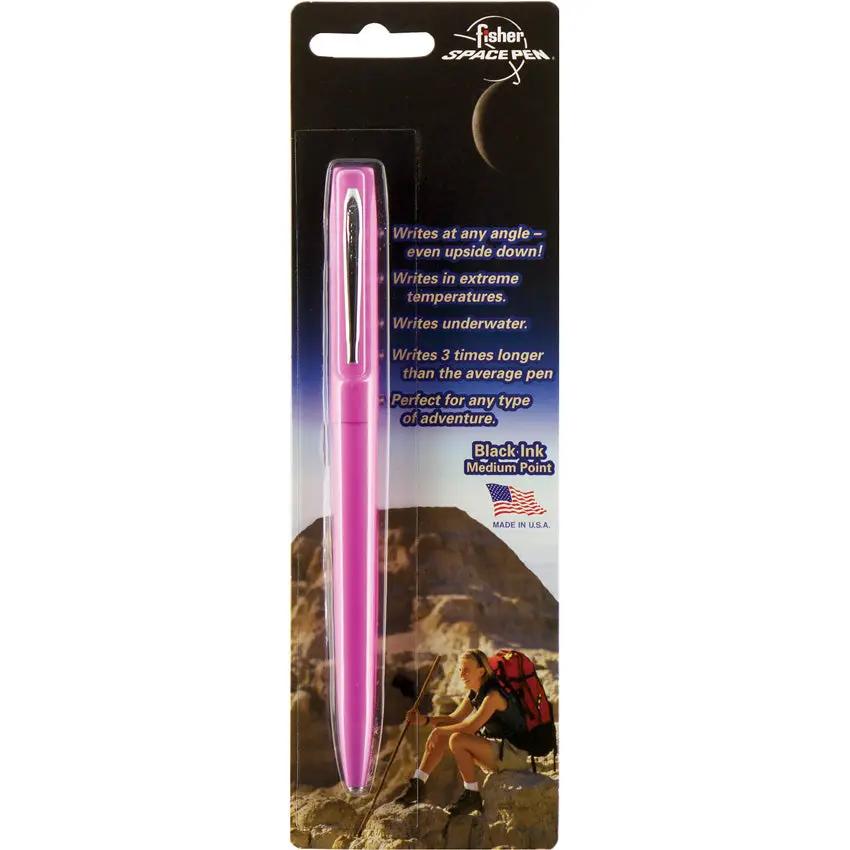 Fisher Space Pen Cap-O-Matic Pink - Writes Upside Down, At Any Angle, Underwater, And In Extreme Temperatures by Fisher Space Pen