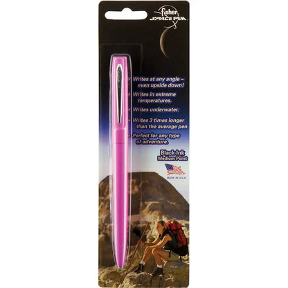Fisher Space Pen Cap-O-Matic Pink - Writes Upside Down, At Any Angle, Underwater, And In Extreme Temperatures by Fisher Space Pen