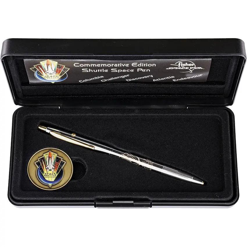 Fisher Shuttle Space Pen CH4-CES - Writes Upside Down At Any Angle Under Water And In Extreme Temperatures by Fisher Space Pen