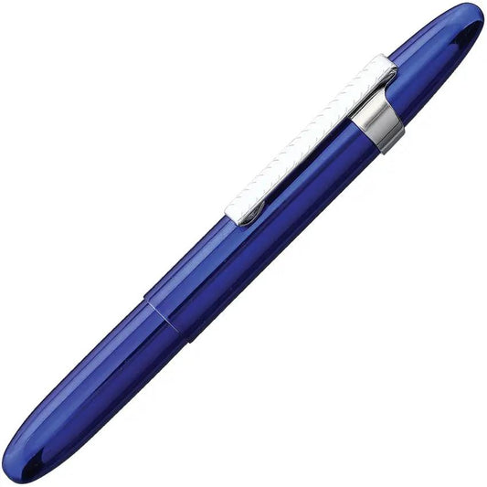 Fisher Space Pen Blue Moon Bullet Space Pen 400BBCL - Writes Upside Down, Under Water, And In Extreme Temperatures by Fisher Space Pen