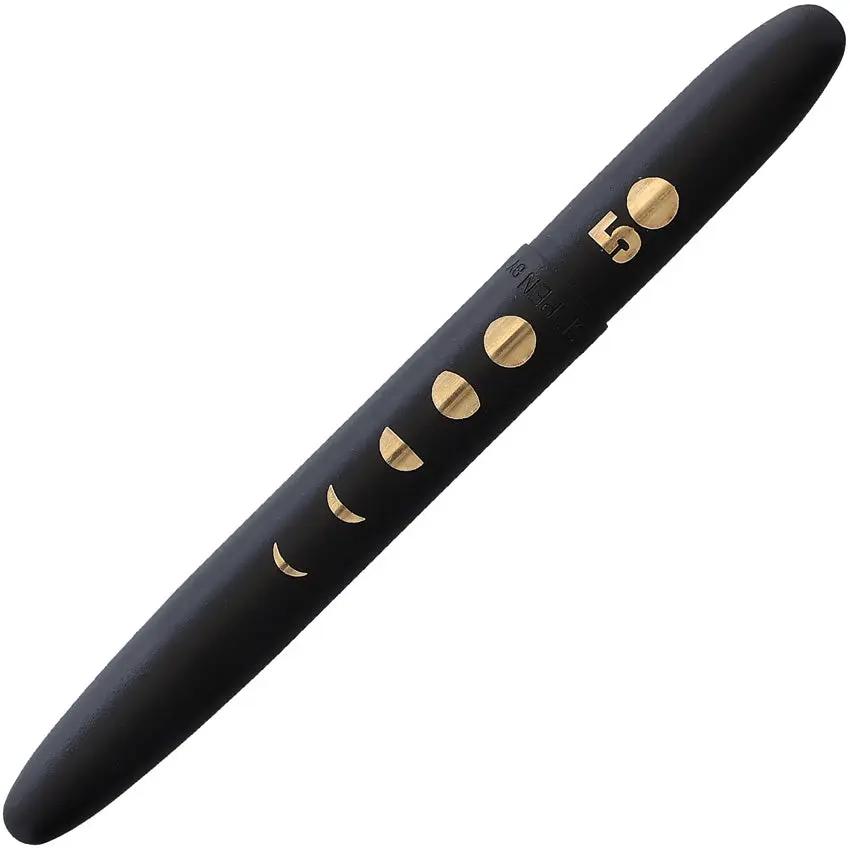 Fisher Space Pen Bullet Space Pen 400B-50 - Writes Upside Down And Underwater With 50th Anniversary Moon Phase Engraving by Fisher Space Pen