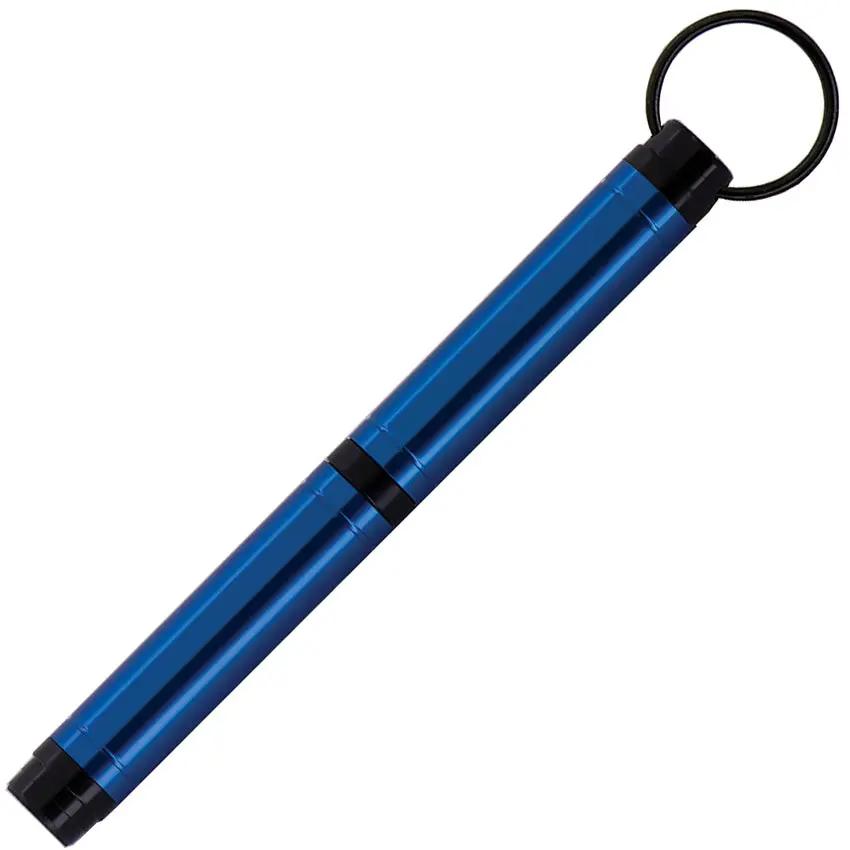 Fisher Space Pen Backpacker Keyring Pen Blue - Writes Underwater Upside Down Any Angle Over Grease Extreme Temperatures by Fisher Space Pen
