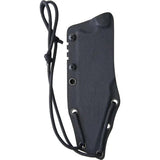 Fred Perrin Le Bowie FP1801 - 6 Inch Black Stonewash 440C Clip Point Blade With Full Tang G10 Handle Kydex Belt Sheath by Fred Perrin