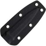 Fred Perrin La Dague Knife - Double Edge 3 Inch 440C Blade With Black Micarta Handle And Kydex Sheath by Fred Perrin
