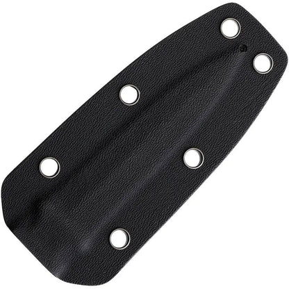 Fred Perrin La Dague Knife - Double Edge 3 Inch 440C Blade With Black Micarta Handle And Kydex Sheath by Fred Perrin