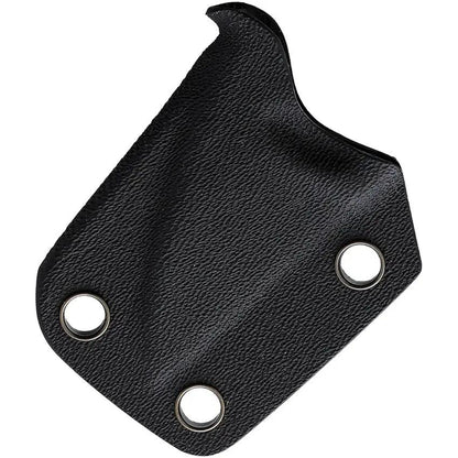 Fred Perrin Shorty Neck Knife - Compact 4 Inch Overall With 440C Black Stonewash Blade And G10 Handle by Fred Perrin