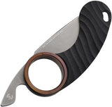 Fred Perrin La Griffe Folder Tanto Brown - First Run Limited Edition 4 Inch Closed 440C Tanto Blade by Fred Perrin