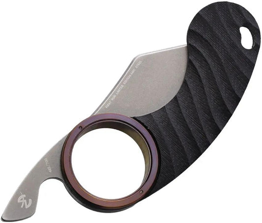 Fred Perrin La Griffe Folder Shark - Limited Edition 440C Shark Blade, Brown G10 Handle by Fred Perrin