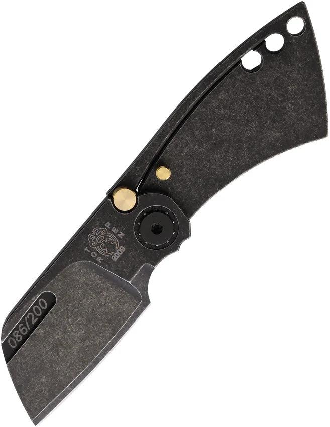 Max Knives Sepia Framelock Black MKH01B by Max Knives