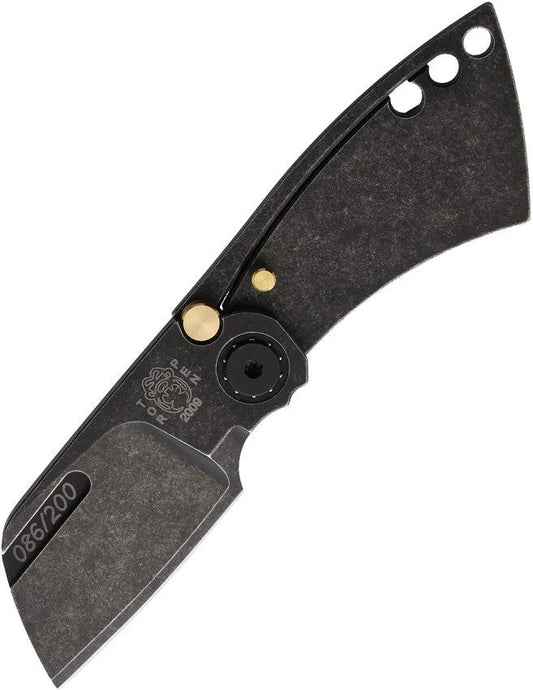 Max Knives Sepia Framelock Black MKH01B by Max Knives