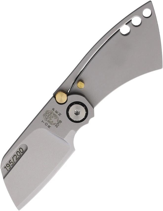 Max Knives Sepia Framelock Satin MKH01S by Max Knives