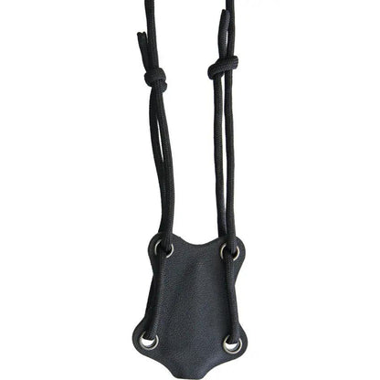 Fred Perrin Mini Push Dagger - One Piece Satin Finish 440C Stainless With Neck Sheath And Lanyard Hole by Fred Perrin