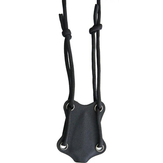 Fred Perrin Mini Push Dagger - One Piece Satin Finish 440C Stainless With Neck Sheath And Lanyard Hole by Fred Perrin