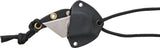 Fred Perrin Le Shark Folder FPSPLS - 3 Inch Closed Folding Knife With Matte 440C Blade, Black Handle, Kydex Neck Sheath by Fred Perrin