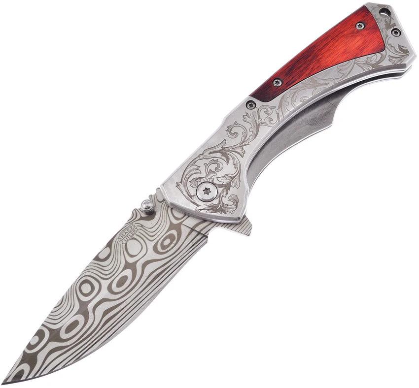 Frost Cutlery Snapshot Linerlock Rosewood SHP-134RW/E by Frost Cutlery