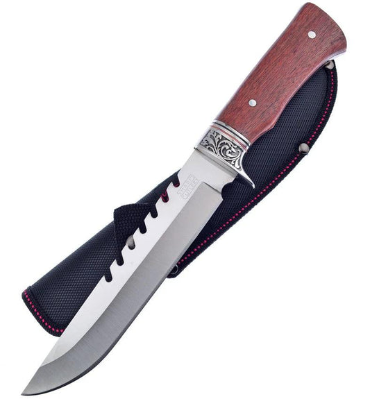 Frost Cutlery Pakkawood Bowie SHP-155PW by Frost Cutlery