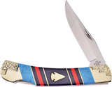 Frost Cutlery Lockback Assorted Stone SHS-536AH5 by Frost Cutlery