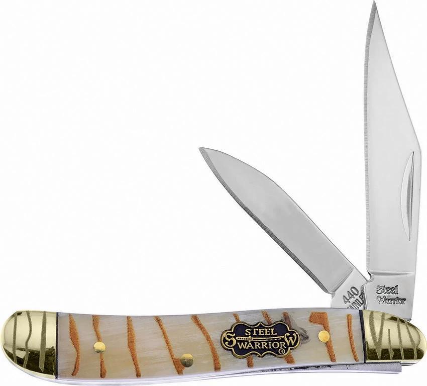 Frost Cutlery Peanut Tiger Bone SW-107TG by Frost Cutlery