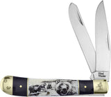 Frost Cutlery Bear Trapper Buffalo Horn SW-108BHSB/B by Frost Cutlery
