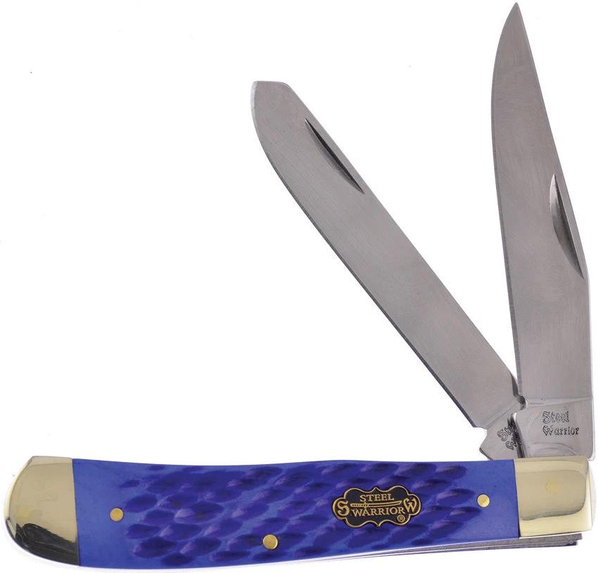 Frost Cutlery Trapper Blue Pick Bone SW-108BLPB by Frost Cutlery