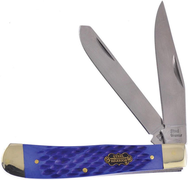 Frost Cutlery Trapper Blue Pick Bone SW-108BLPB by Frost Cutlery
