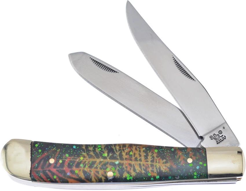 Frost Cutlery Trapper Tree Resin SW-108TR by Frost Cutlery