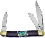 Frost Cutlery Wrangler Buffalo/Abalone SW-112BH/AB by Frost Cutlery