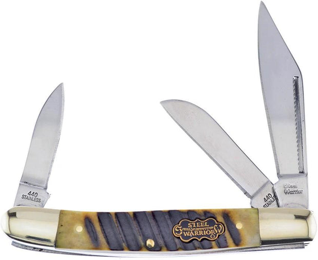 Frost Cutlery Wrangler Chainsaw Bone SW-112BR/JS by Frost Cutlery