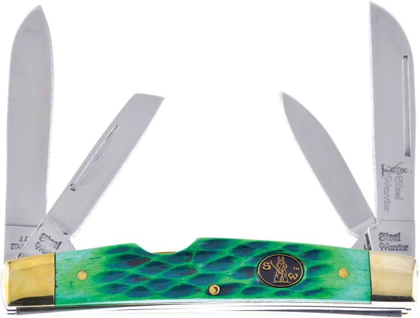 Frost Cutlery Congress Grn Bone 3.5"" SW-118JGJ by Frost Cutlery