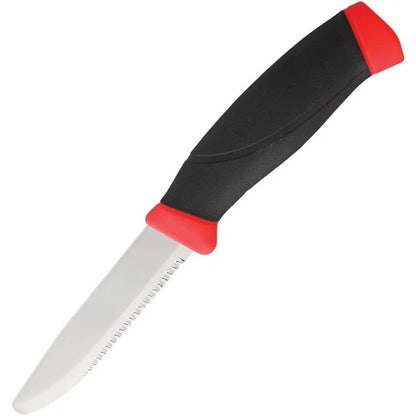 Mora Companion Rescue Knife F Rescue Red M-11828 - Quick Rope And Fiber Cutting With Blunt Safety Tip by Mora